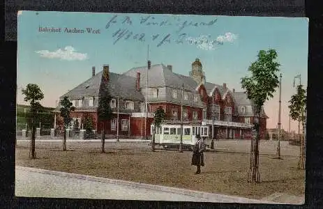 Aachen. Bahnhof Aachen West