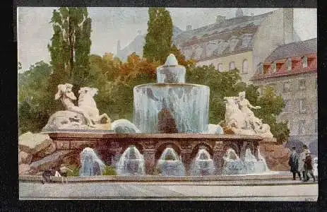 München. Wittelsbacher Brunnen.