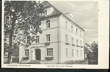 Kellenhusen. Ostseebad. Logierhaus zum Hotel Erholung