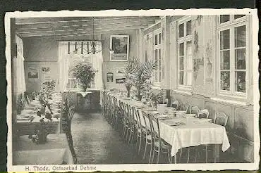 Dahme. Ostseebad. H. Thode, Gasthaus