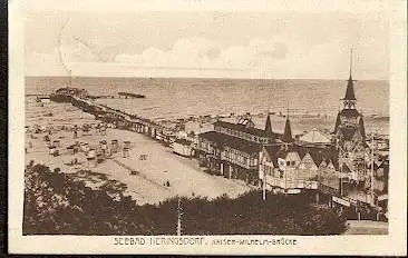 Heringsdorf. Seebad. Kaiser Wilhelm Brücke