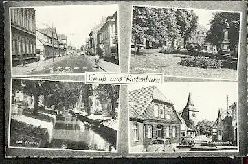 Rotenburg, Grossestrasse, Pferdemarkt, Am Wasser