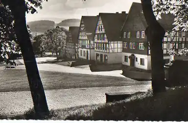 Hilchenbach. Siegerland. Marktplatz