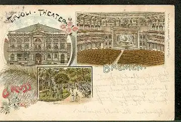 Bremen, Tivoli Theater, Garten