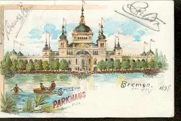 Bremen. Gruss vom Parkhaus