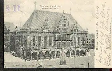 Bremen. Rathaus, Erbaut 1405-1407