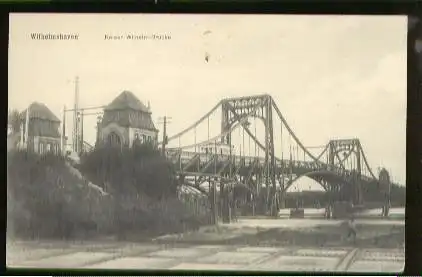 Wilhelmshaven. Kaiser Wilhelmbrücke
