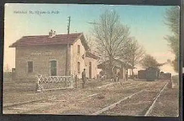 St Hilaire. Bahnhof le Petit