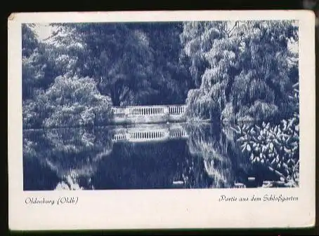 Oldenburg. Partie aus dem Schlossgarten