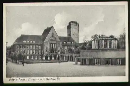 Delmenhorst. Rathaus mit Markthalle