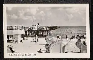 Ostseebad Zinowitz. Seebrücke.