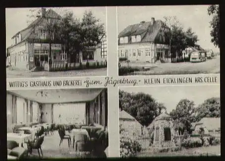 Klein Ecklingen. Wittig´s Gasthaus und Bäckerei Zum Jägerkrug