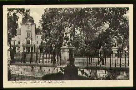 Bückeburg. Schloss mit Schlossbrücke