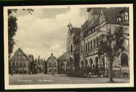 Bückeburg. Am Rathaus