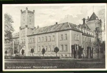 Aurich. Ostfriesland. Regierungsgebäude