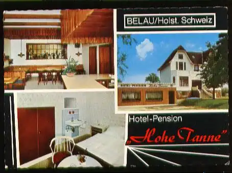 Belau. Holstein. Schweiz. Hotel Pension &quot;Hohe Tanne&quot;