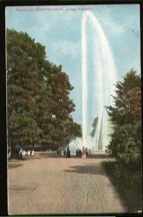 Hannover, Herrenhausen. Grosse Fontaine