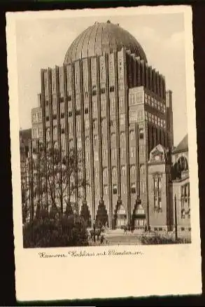 Hannover. Hochhaus mit Planetarium