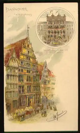 Hannover. Leibnizhaus, Geschäftshaus J. W. Sältzer