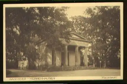 Hannover. Herrenhausen, Mausoleum