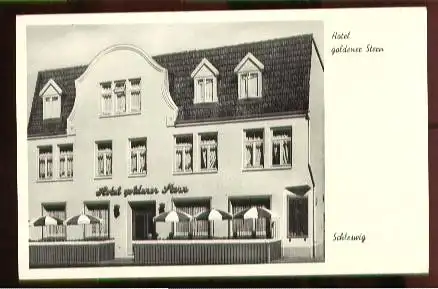 Schleswig. Hotel goldener Stern