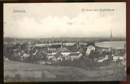 Schleswig. Panorama von Aussichtsturm