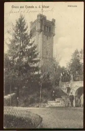 Hameln a.d. Weser. Gruss aus. Klütturm