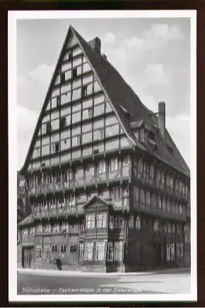 Hildesheim. Fachwerkhaus in der Osterstrasse