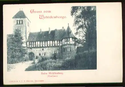 Wohldenberg. Thorhaus. Gruss vom Wohldenberge.