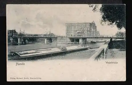 Hameln. Weserbrücke