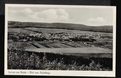 Springe. am Deister. Blick vom Raherberge