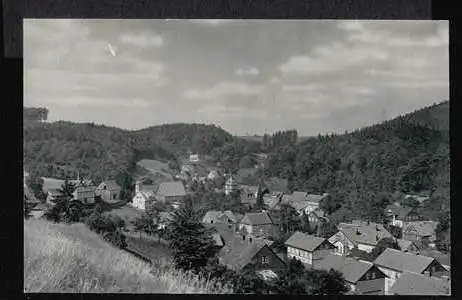 Bad Grund. Moorheilbad und Klimakurort. Blick auf B. G.