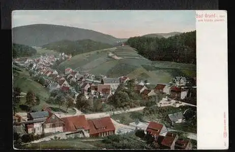 Bad Grund. im Harz. Vom Knollen gesehen