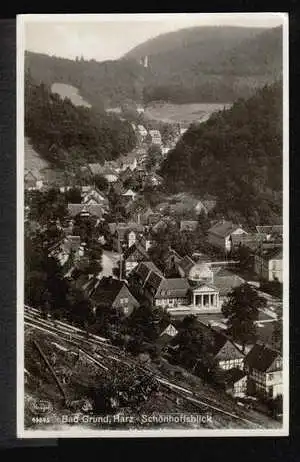 Bad Grund. Harz. Schönhoffsblick