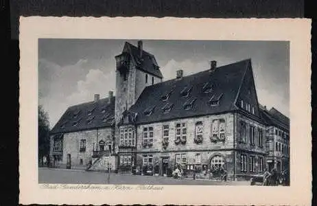 Bad Gandersheim. am Harz. Rathaus