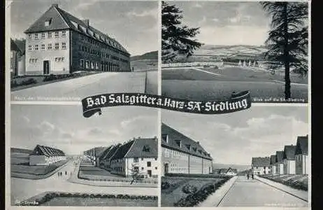 Bad Salzgitter. im Harz. SA Siedlung.