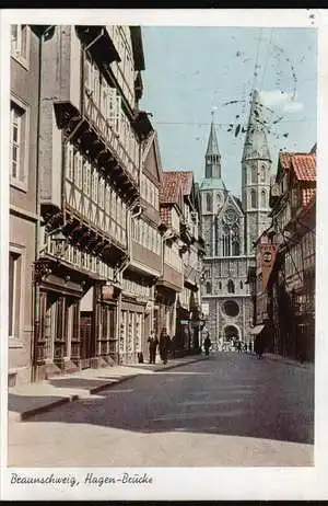 Braunschweig. Hagenbrücke