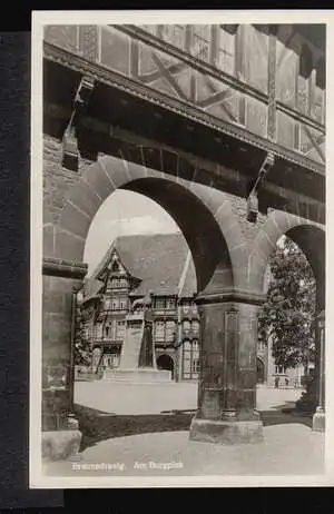 Braunschweig. Am Burgplatz