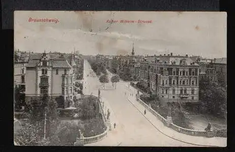 Braunschweig. Kaiser Wilhelm Strasse