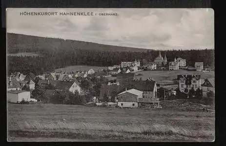 Hahnenklee im Oberharz. Höhenkurort