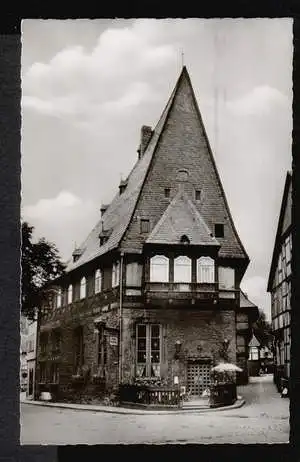 Goslar. Harz. Hotel Brusttuch von 1526.