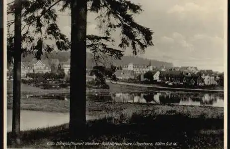 Hahnenklee im Oberharz. Klim. Höhenluftkurort. Waldsee