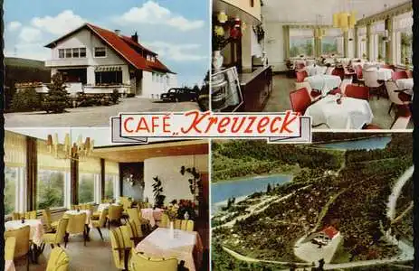 Hahnenklee Bockswiese. Oberharz. Cafe "Kreuzeck"