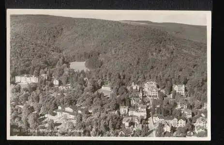 Bad Harzburg. Villenviertel mit Kurhaus