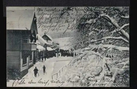 Bad Harzburg. Wintersportplatz Molkenhaus bei B. H.