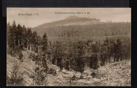 Braunlage. im Harz. Achtermannshöhe 926 m. ü. M.