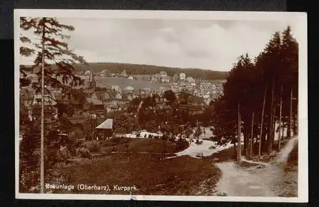 Braunlage. Oberharz. Kurpark