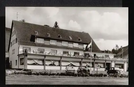 Altenau. Oberharz. Kurhotel, Cafe