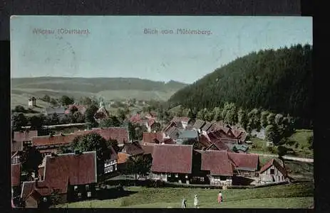 Altenau Oberharz. Blick vom Mühlenberg