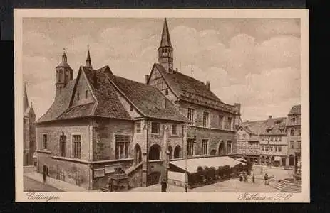 Göttingen. Rathaus v. S. O.